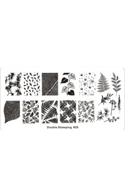 Пластина для стемпинга Double 6*12см №29-foto2