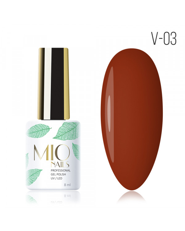 Гель-лак MIO NAILS V-03 Терракотовый