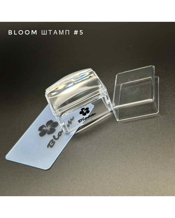 Штамп Bloom № 5 (прямоугольный+пластина)
