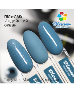 Гель-лак BLOOM 195 Индийский океан-foto2