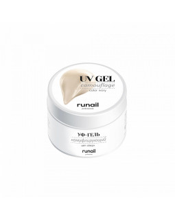 6377 ruNail камуфлир. гель айвари 15г