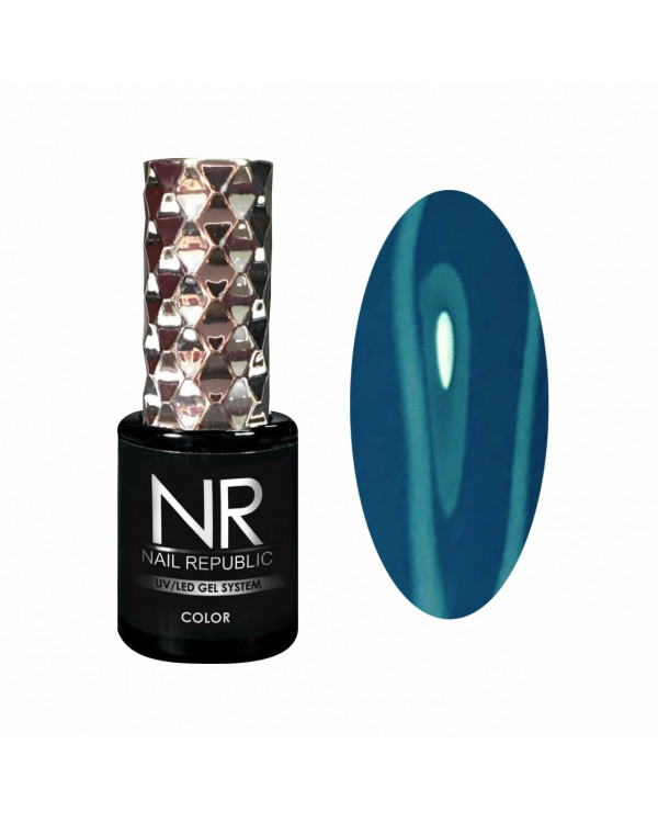 Гель-лак Nail Republic 106 темно бирюзовый