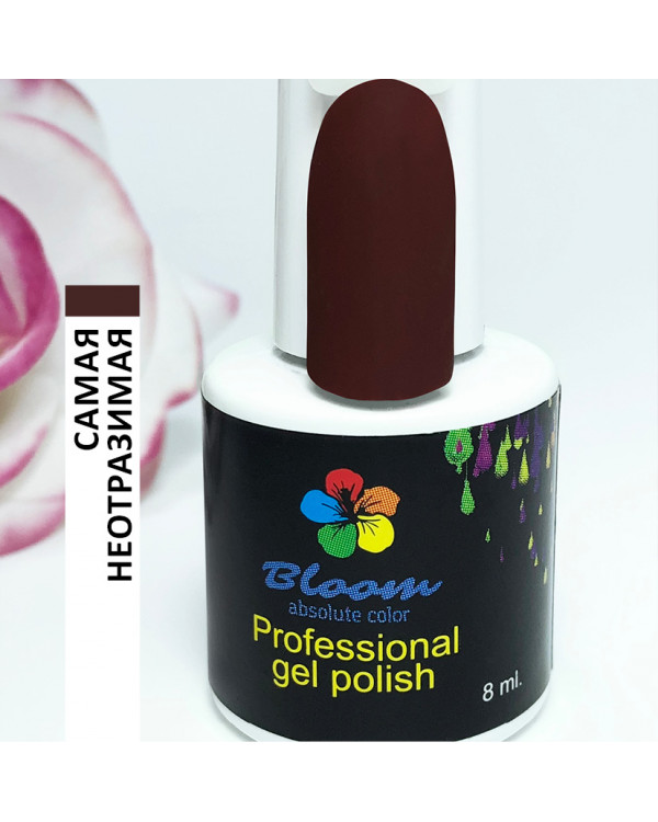 Гель-лак BLOOM 102 Самая неотразимая