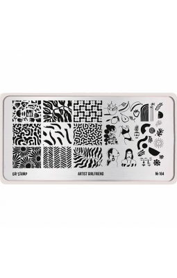 Пластина Go! Stamp 164 artist girlfriend