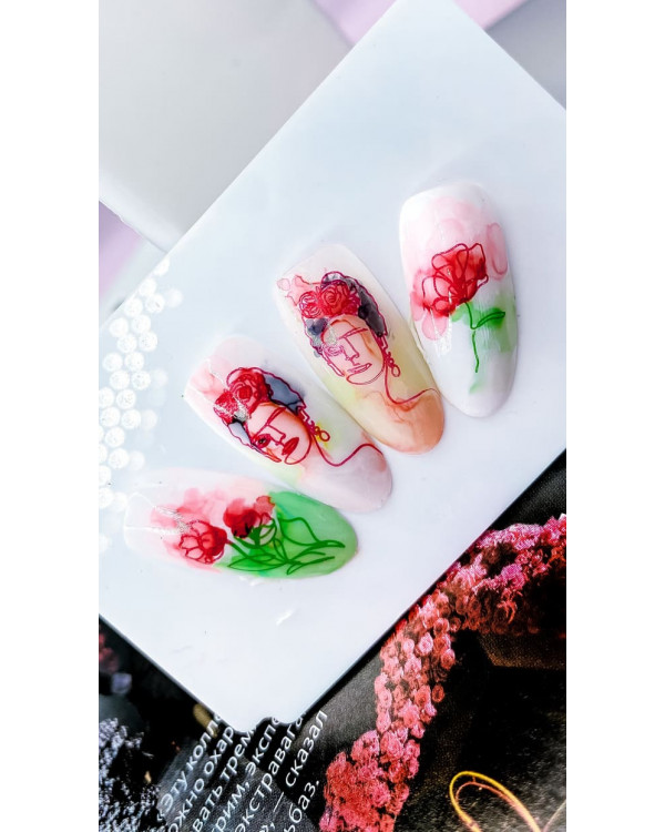 Пластина для стемпинга ParisNail PNS-01