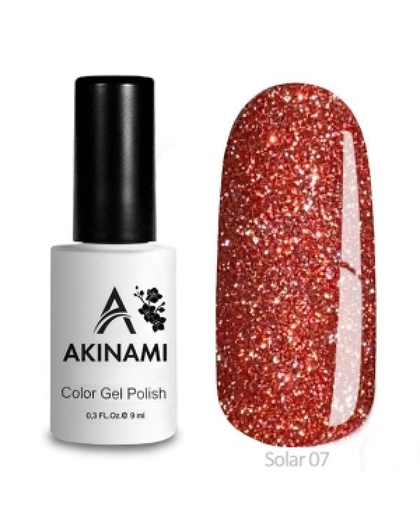 Гель-лак AKINAMI Solar A07 светоотражающий