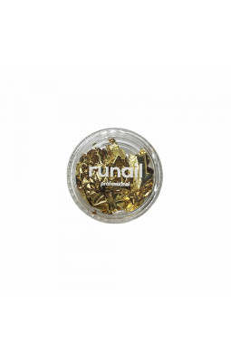 Дизайн для ногтей ruNail фольга поталь золото 6293