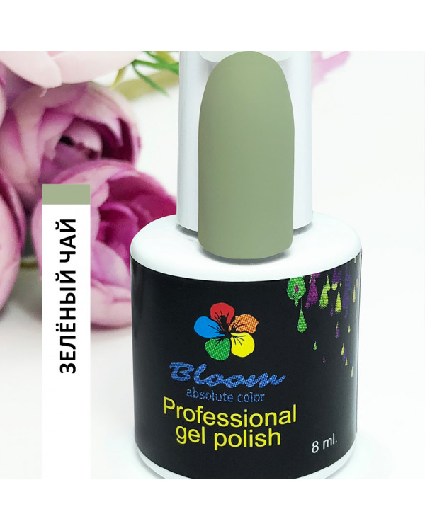 Гель-лак BLOOM 224  Зелёный чай