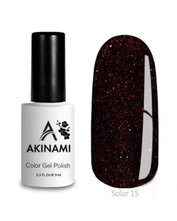 Гель-лак AKINAMI Solar A15 светоотражающий