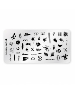 Пластина для стемпинга ParisNail PNS-09 Пластина для стемпинга ParisNail PNS-09