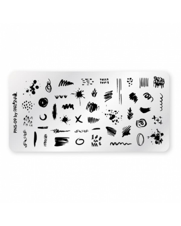 Пластина для стемпинга ParisNail PNS-09