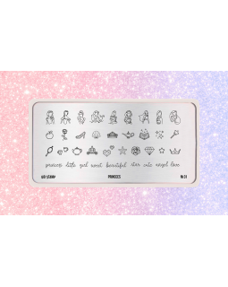 Пластина Go! Stamp  031 Princess