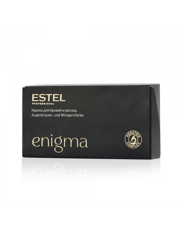 Estel Enigma краска д/бровей и ресниц черный м+