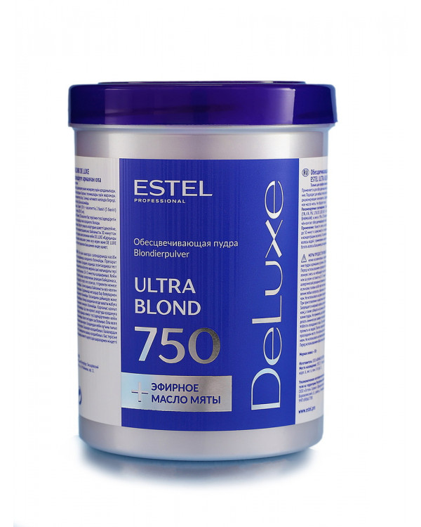 Estel Ultra Blond De Luxe пудра обесцвеч 750г