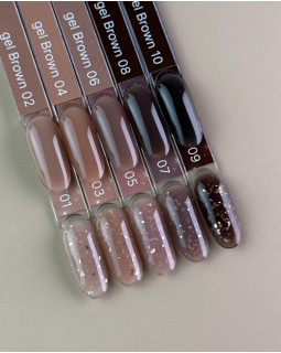 Iperfect Brown gel гель д/наращивания  09 15гр