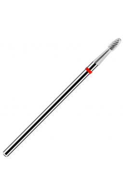 Фреза твердосплавная Irisk Т-3.8, D2,3мм Олива, красная
