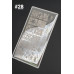Пластина для стемпинга Double 6*12см №28