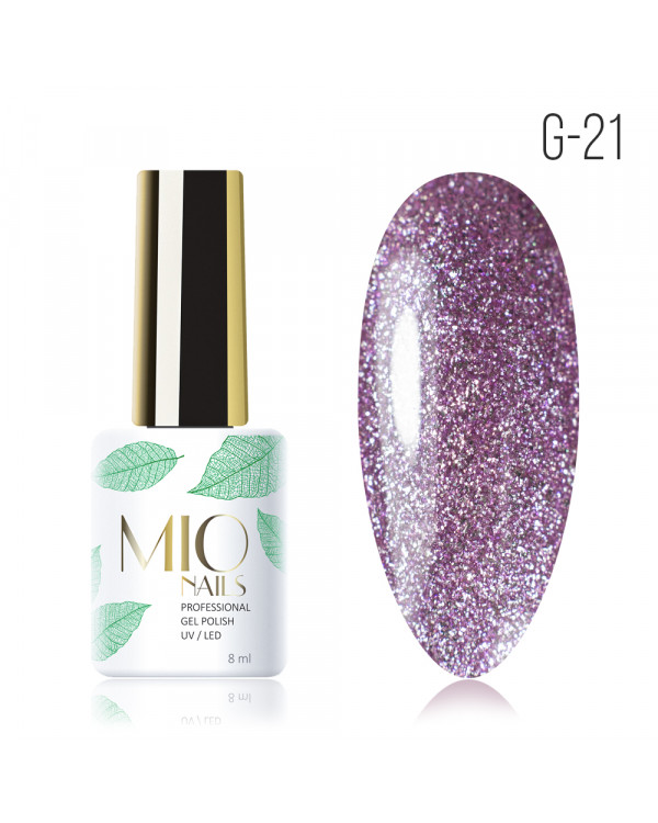Гель-лак MIO NAILS G-21 Пурпурный блеск