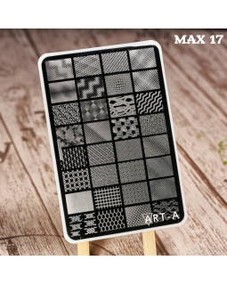 Пластина для стемпинга Art-A 9.5*14.5см MAX 17-43