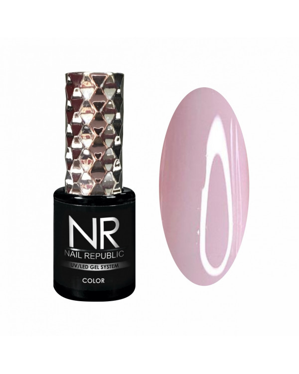 Гель-лак Nail Republic 1004 полупрозрачный камуфлирующий