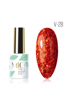 Гель-лак MIO NAILS V-28 Горящее солнце