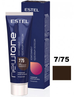 Estel NEWTONE маска для волос 7/75 русый кор-красный
