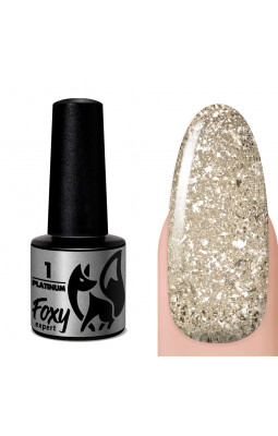 Гель-лак дизайн Foxy Platinum 5ml 1