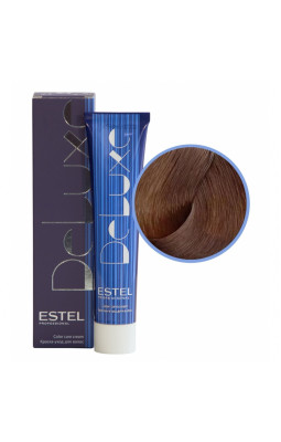 De Luxe краска-уход 7/36 русый золотисто-фиолетовый--