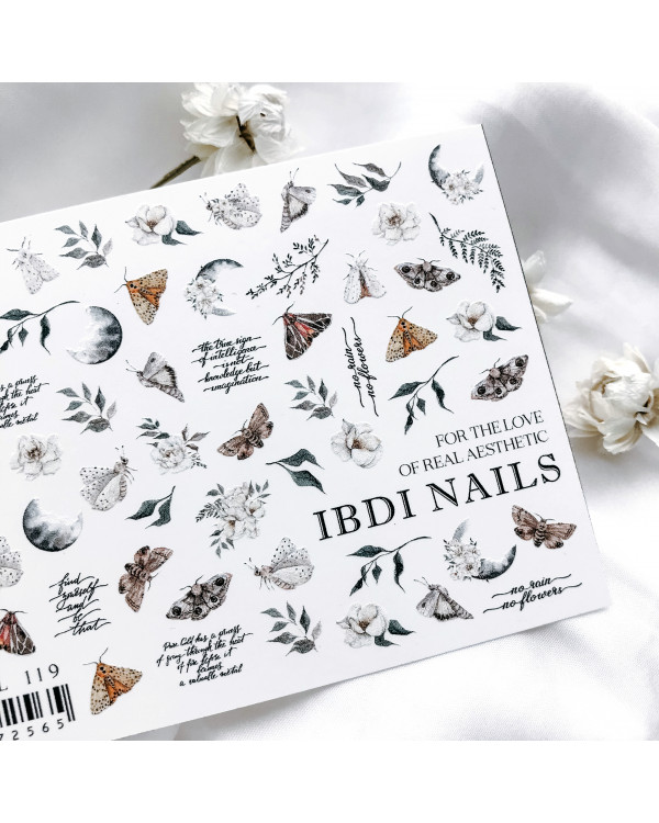 Слайдер-дизайн IBDI COLORFUL 119 бабочки, осень