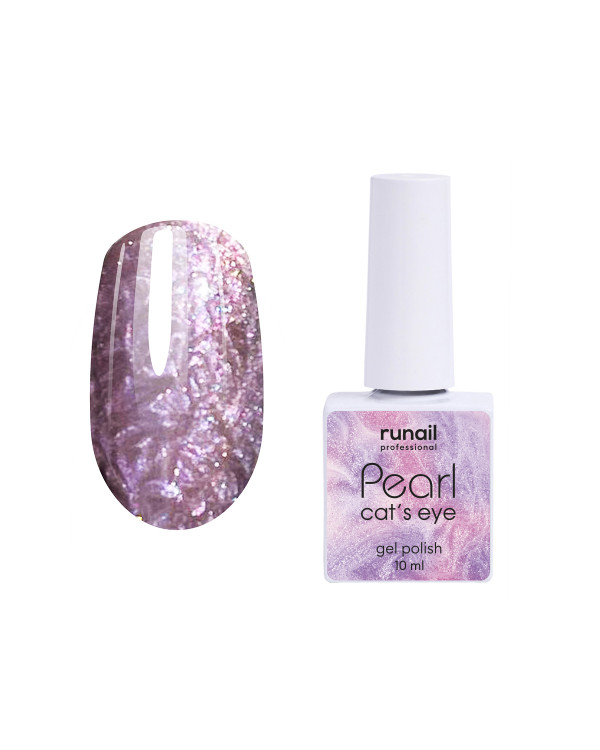 Гель-лак ruNail PEARL cat`s eye 7645 10мл
