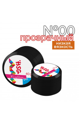 Жесткий гель BSG Confiture 00 низкая вязкость 60 гр прозрачный Жесткий гель BSG Confiture 00 низкая вязкость 60 гр прозрачный