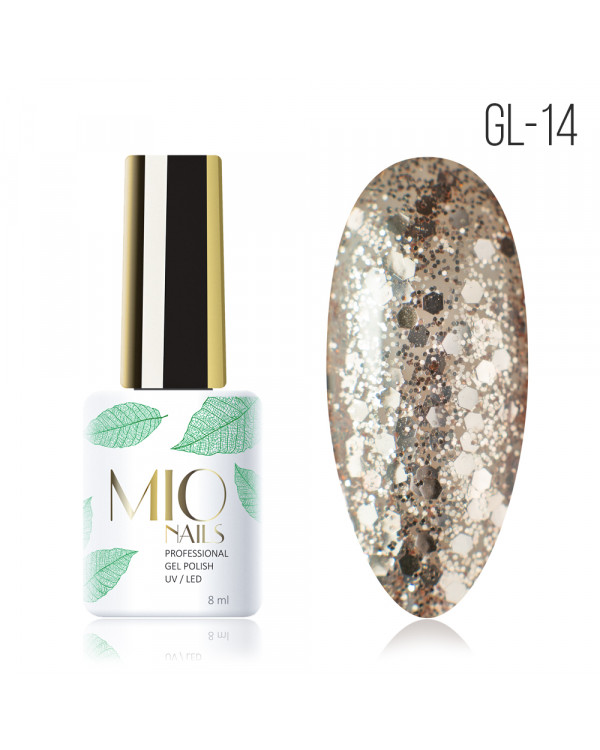 Гель-лак MIO NAILS GL-14 Императорский топаз