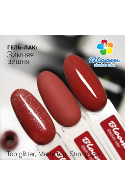 Гель-лак BLOOM 109 Зимняя Вишня-foto2