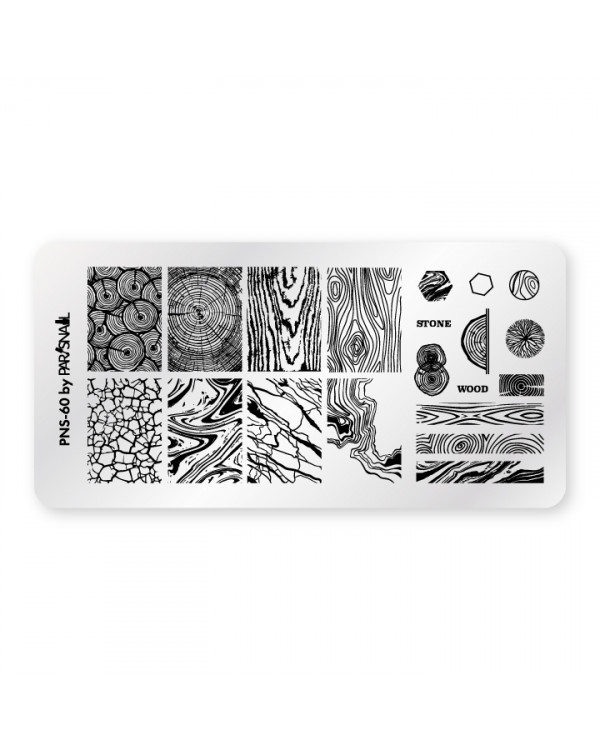 Пластина для стемпинга ParisNail PNS-60