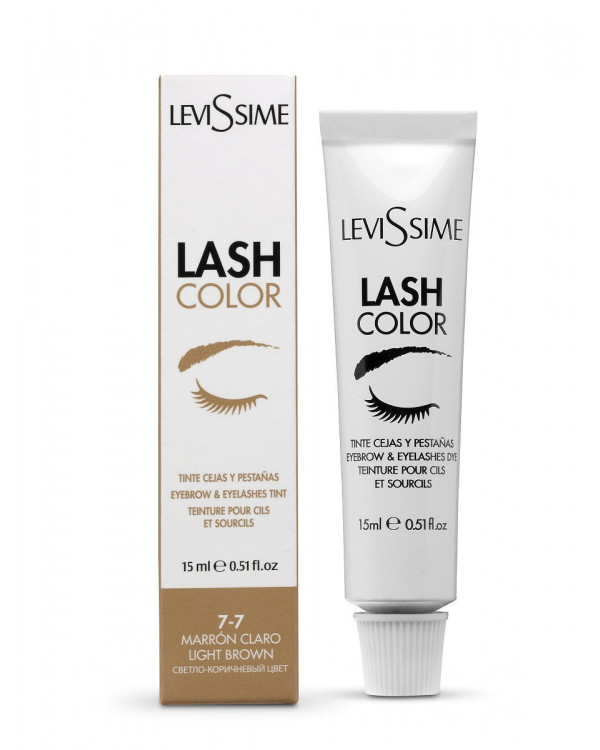 LASH COLOR краска д/бровей и ресниц свет-коричнев
