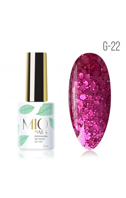 Гель-лак MIO NAILS G-22 Сияние мадженты