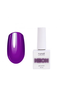 Гель-лак ruNail NEON неоновый флюоресцентный 10мл, 7249