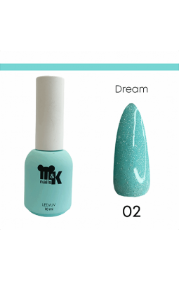 Гель-лак M&K Dream 10 ml 02 с микроблеском-foto2