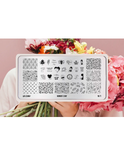 Пластина Go! Stamp  071 Women"s Day