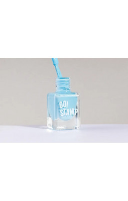 Лак для стемпинга GO ! STAMP 17 Blue eyes 6 мл