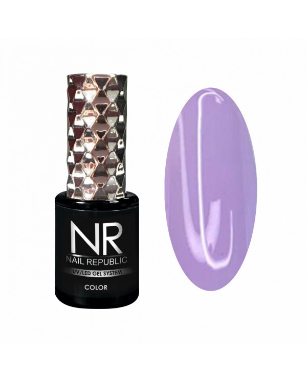 Гель-лак Nail Republic 1010 полупрозрачный камуфлирующий