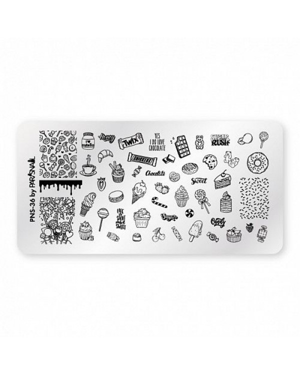Пластина для стемпинга ParisNail PNS-36