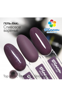 Гель-лак BLOOM 164 Сливовое варенье-foto2