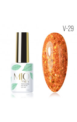 Гель-лак MIO NAILS V-29 искры огня