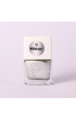 Лак для стемпинга GO ! STAMP 12 Moonlight 11 мл