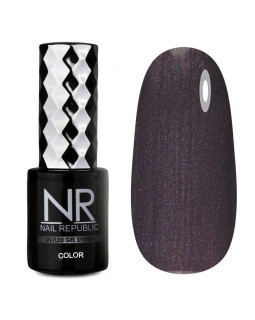 Гель-лак Nail Republic 503 перламутр графитовый-foto2