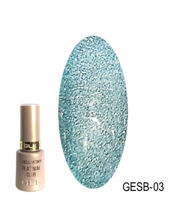 Гель-лак GLK STEEL BREZE 03 светоотражающая кошка