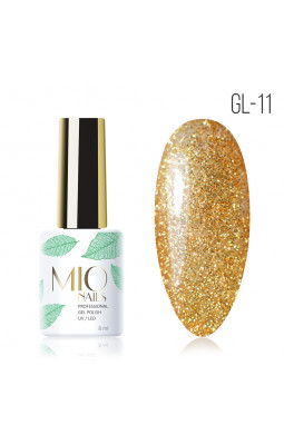 Гель-лак MIO NAILS GL-11 Золотая пыль