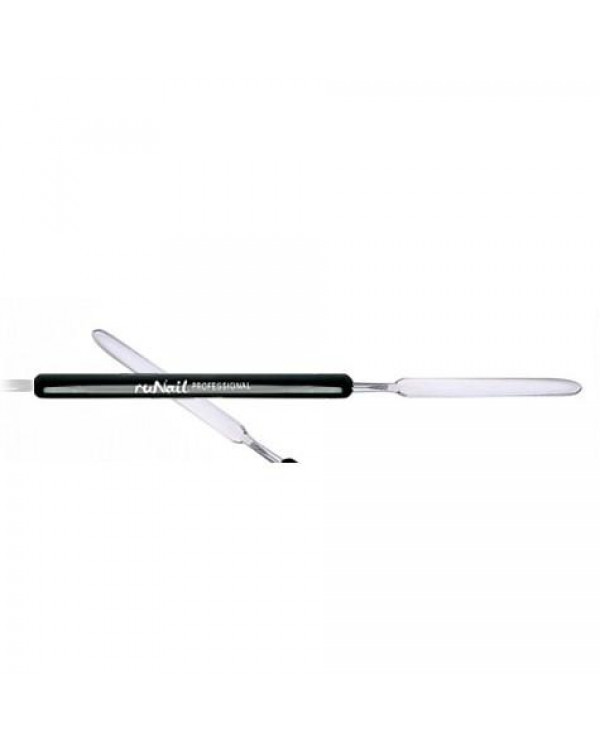 Лопаточка д/геля ruNail Stainless Spatula 3597