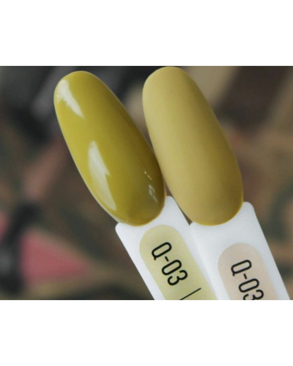 Гель-лак MIO NAILS Q-03 горчичный